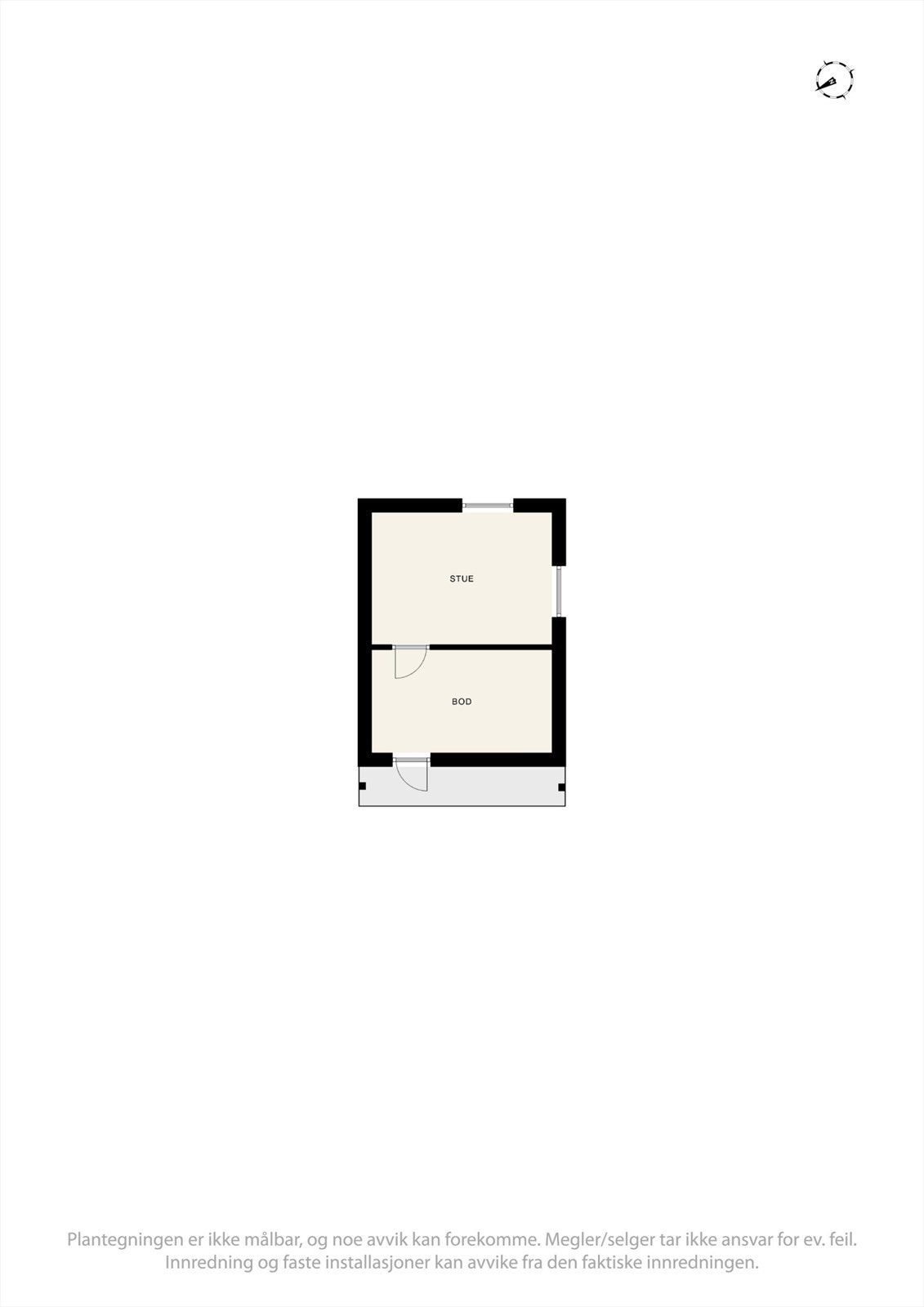 Plantegning anneks Galleribilde