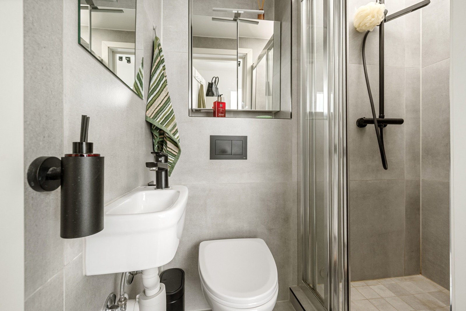 Nydelig baderom som ble oppgradert i 2021. Galleribilde