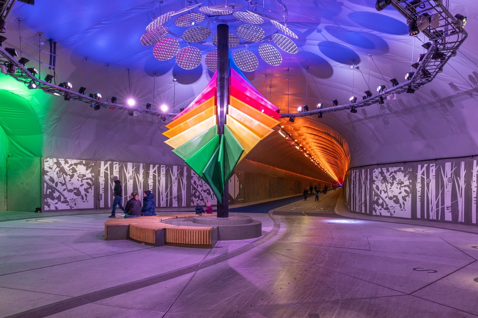 Kort vei til det meste, blant annet den nye sykkel- og gangtunnelen. Galleribilde