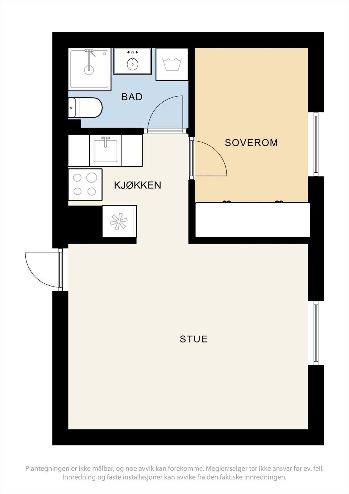 Plantegning. Galleribilde