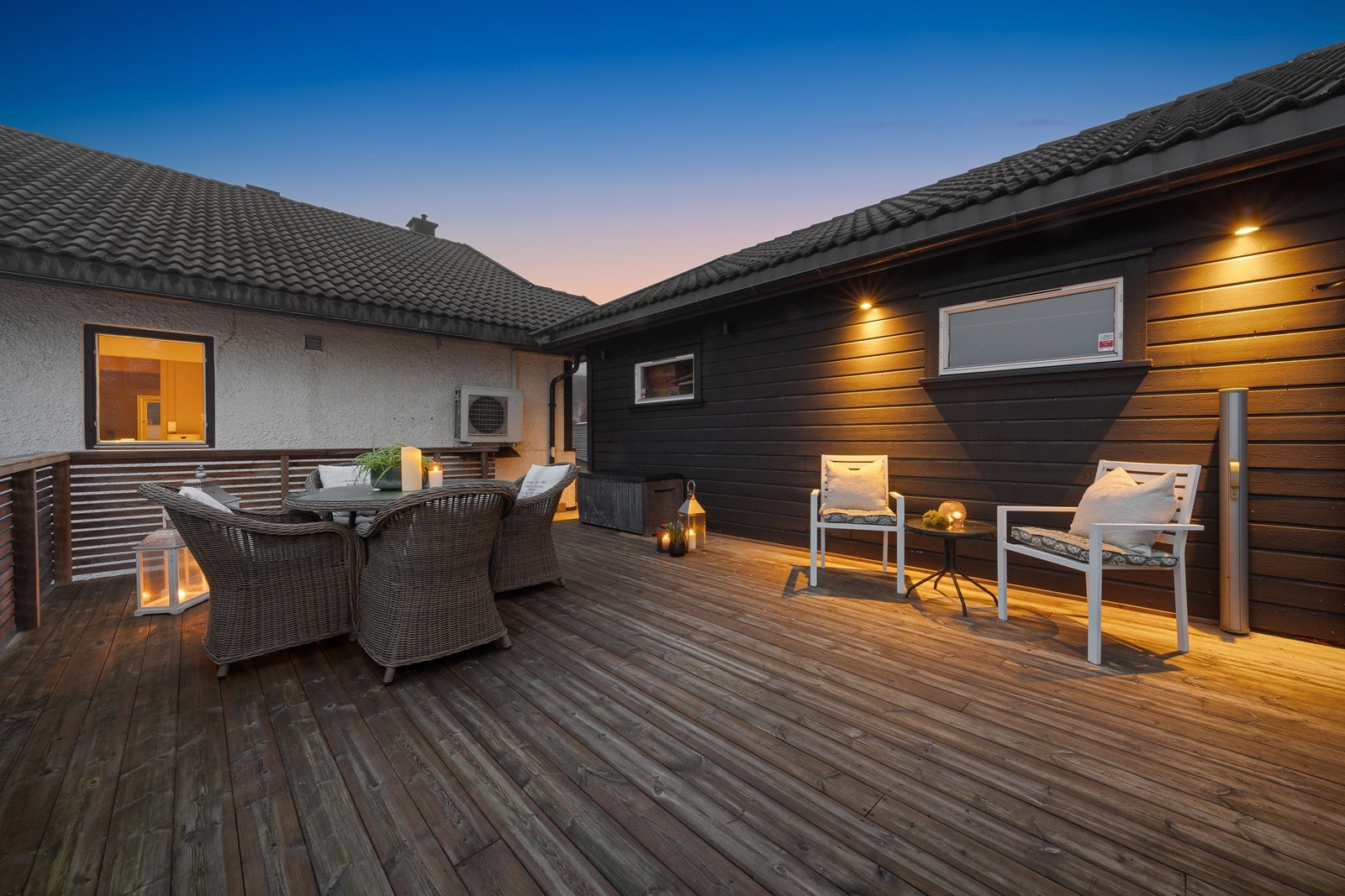 En ekstra uteplass med gode solforhold. Galleribilde