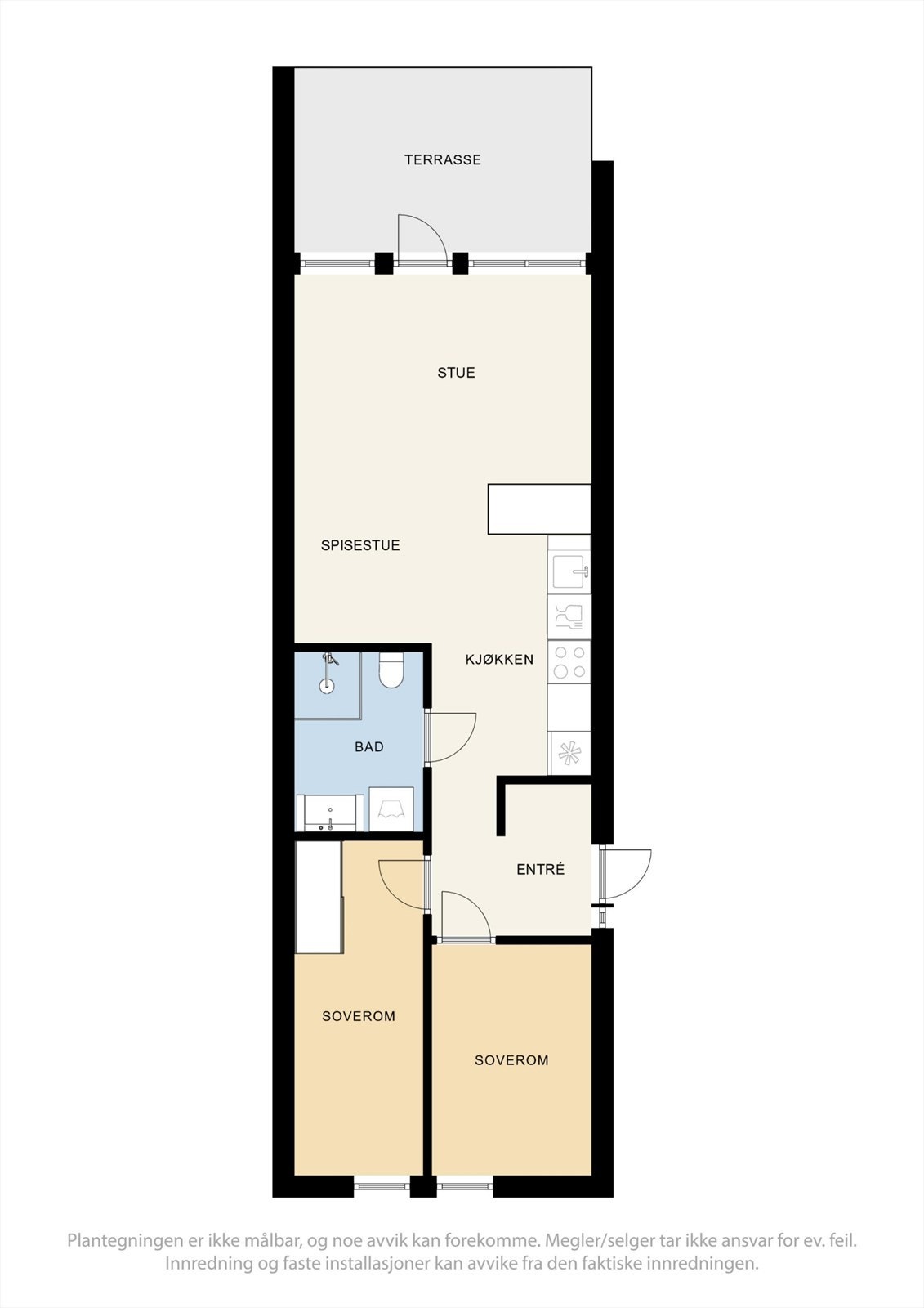 Plantegning. Galleribilde