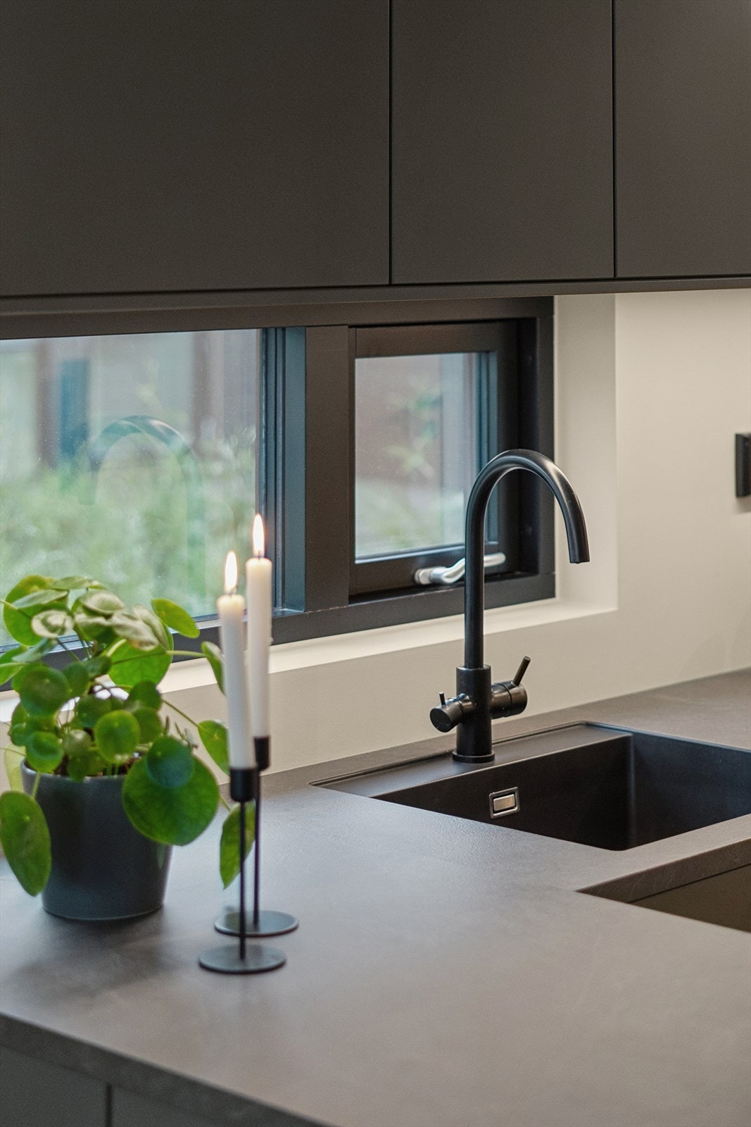 Detaljbilde kjøkken. Galleribilde