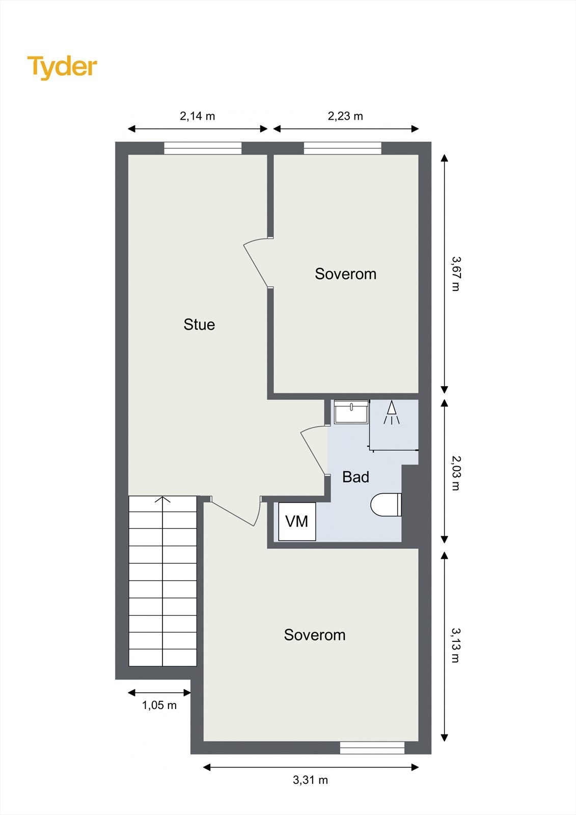 Plantegning 2. Etasje Galleribilde