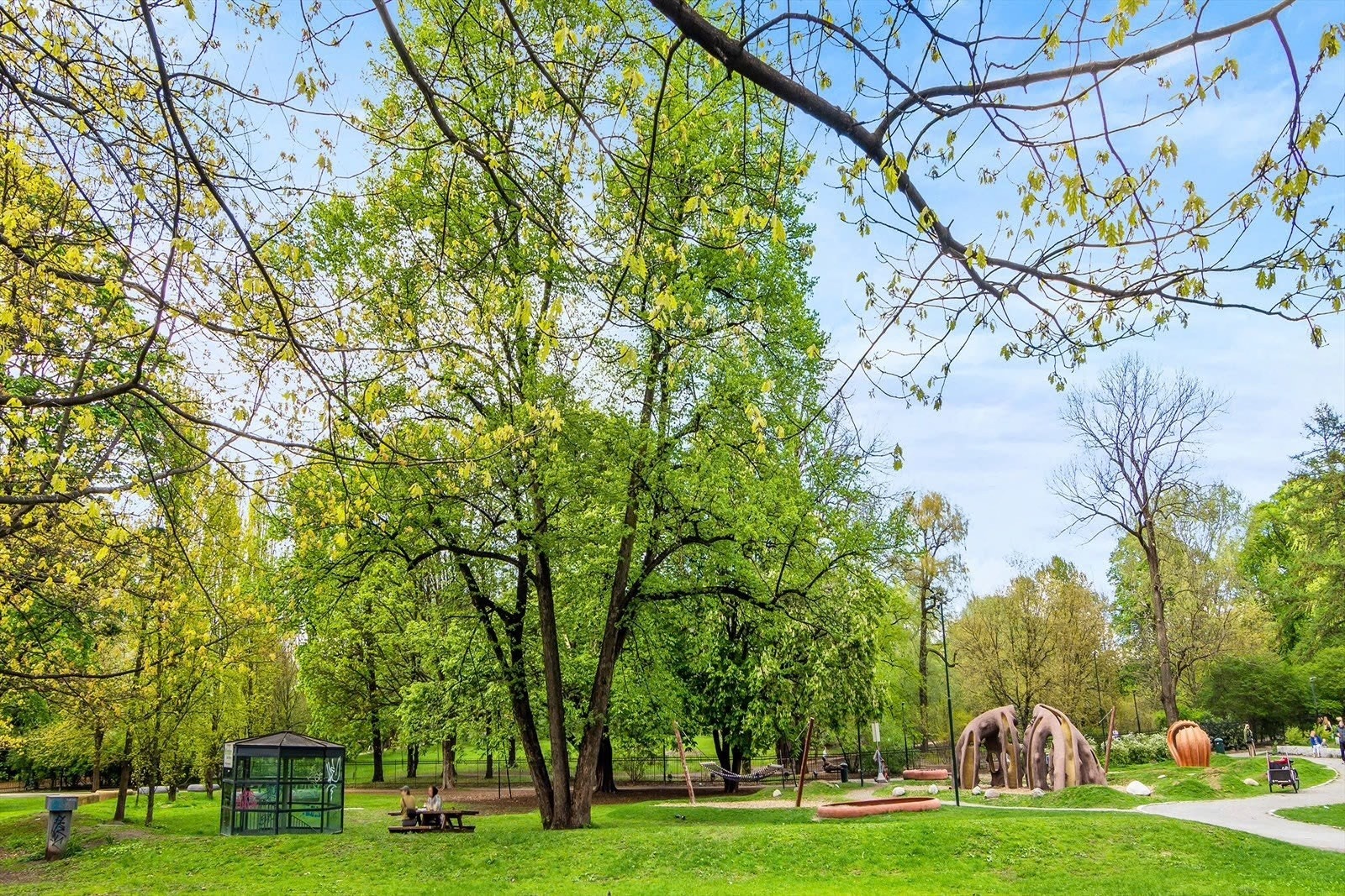 Kampen Parken. Galleribilde