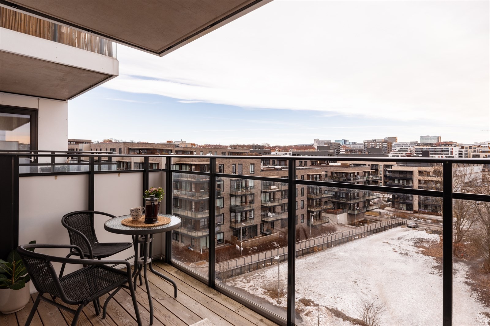 Her kan dere nyte varme sommerkvelder i godt selskap. Galleribilde