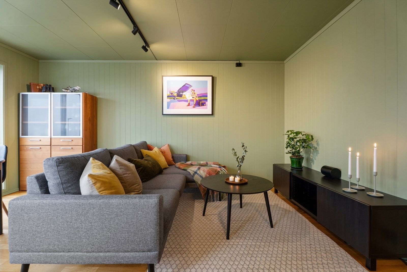 Rommet er lett å møblere og tilpasse etter eget ønske. Galleribilde