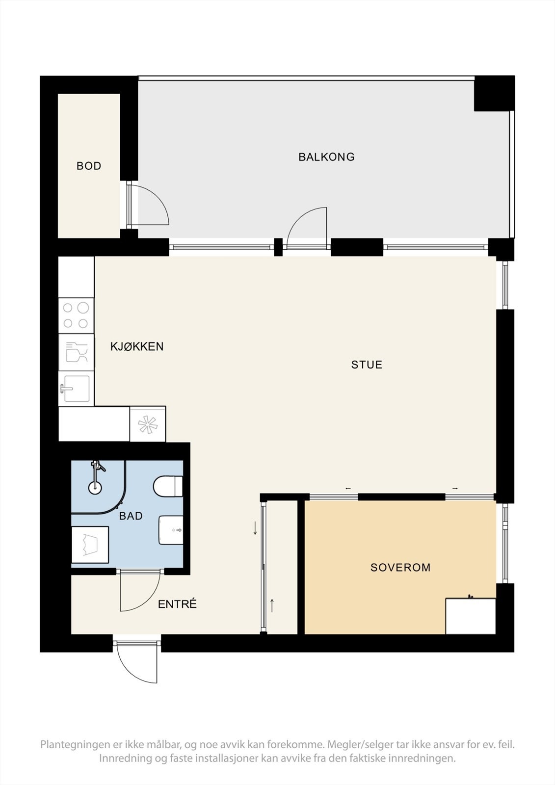 Plantegning. Galleribilde