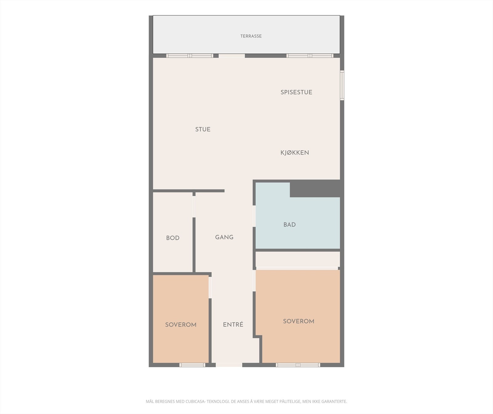 Plantegning. Galleribilde