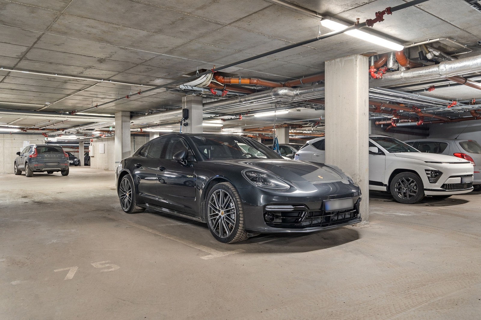 Parkeringsplass Galleribilde