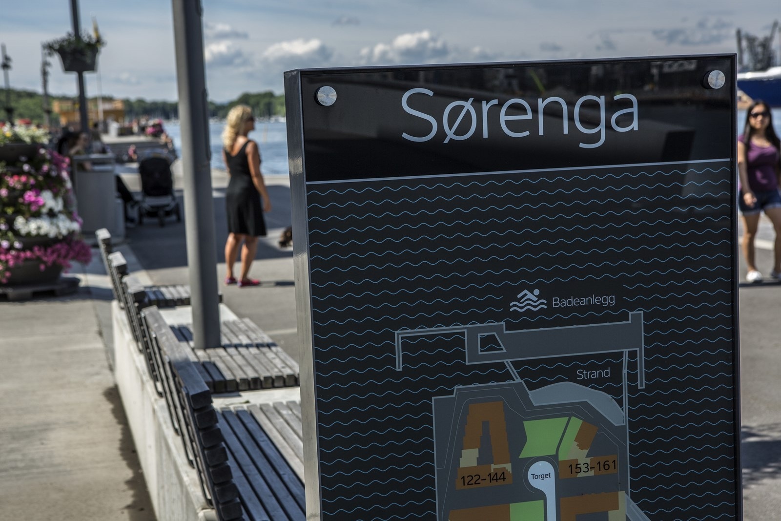 Bjørvika og Barkode byr på fine bademuligheter. Galleribilde