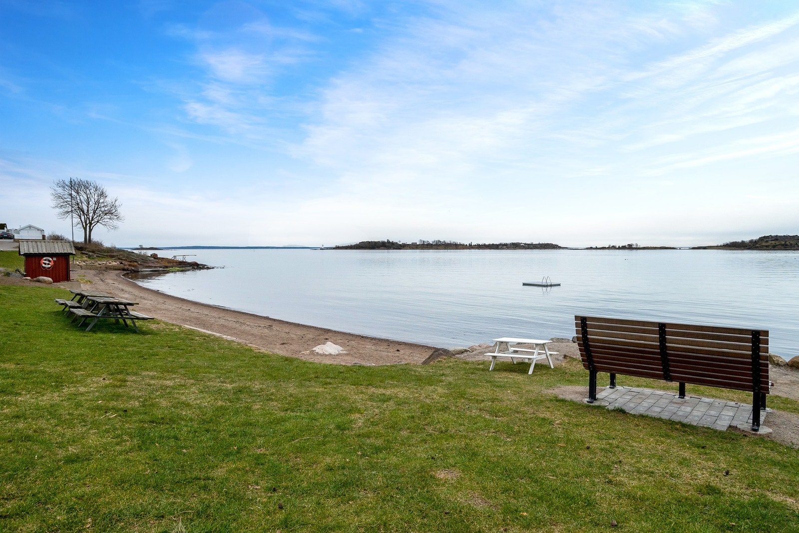 Flott strand på Rødstein Galleribilde
