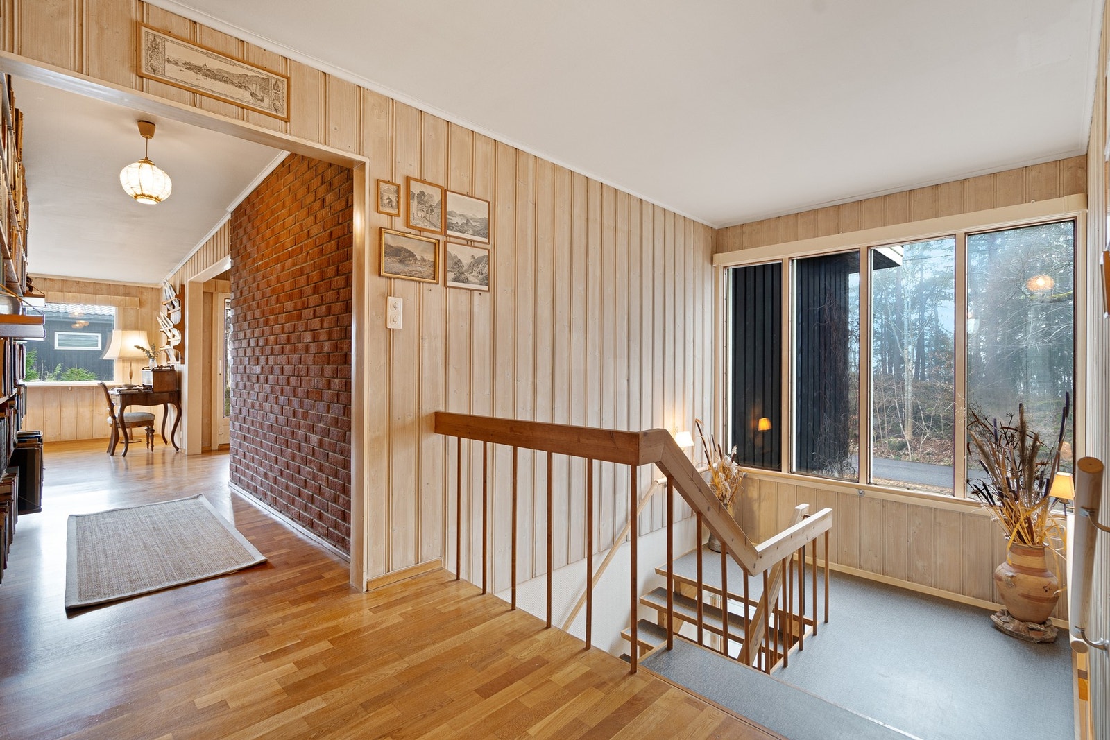 Trappegang i hovedetasjen Galleribilde