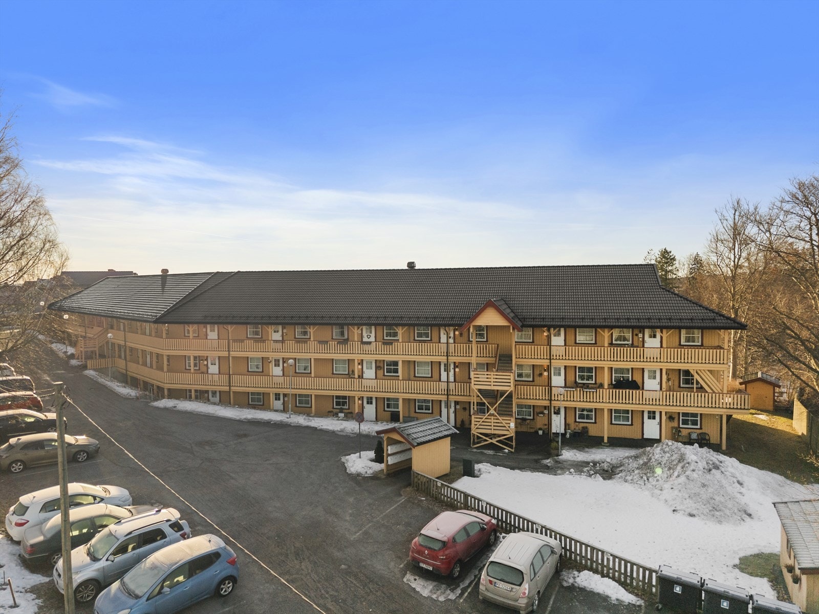 Bygningen har en praktisk utforming med trappefri adkomst til alle leilighetene Galleribilde