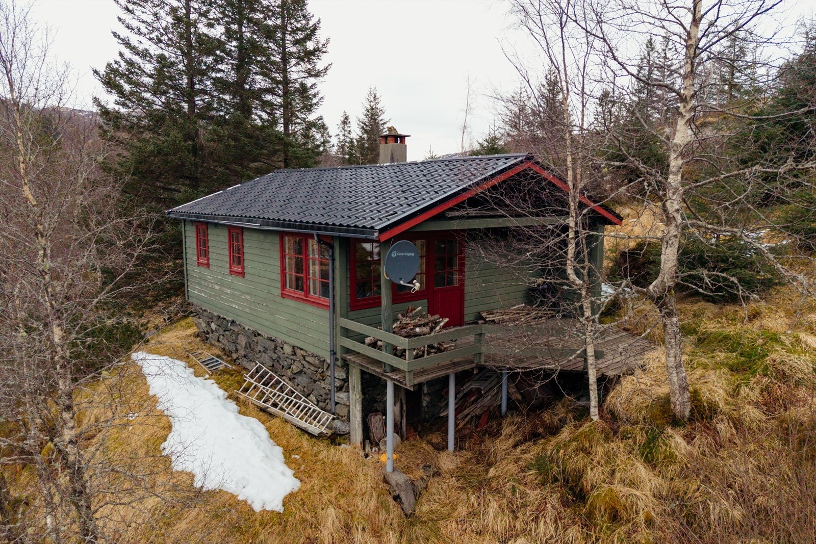 Dette er en sjarmerende helårshytte kun 45 minutter fra Bergen sentrum Galleribilde