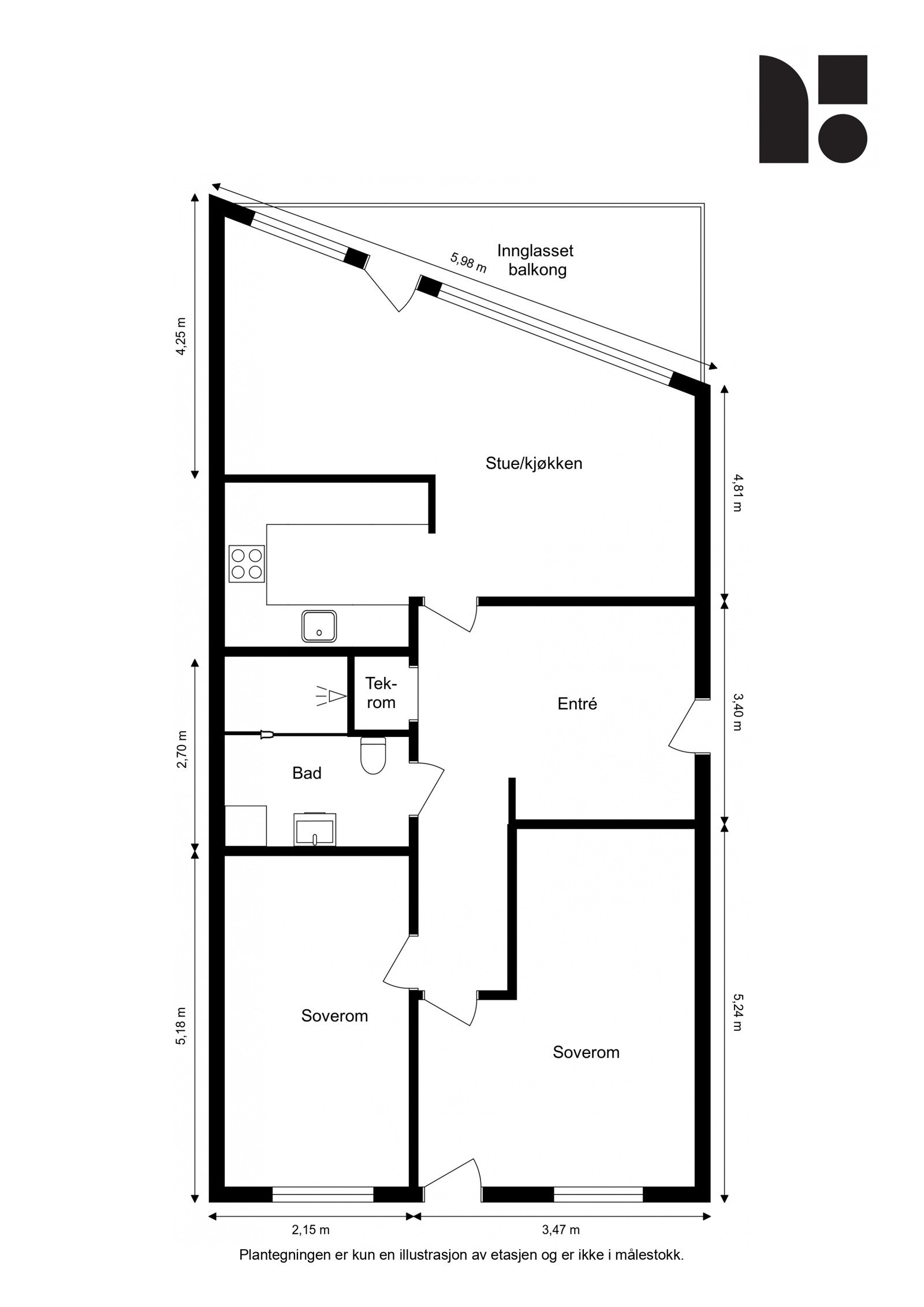 I H W - 2D - 1. etasje - Letterhead Galleribilde