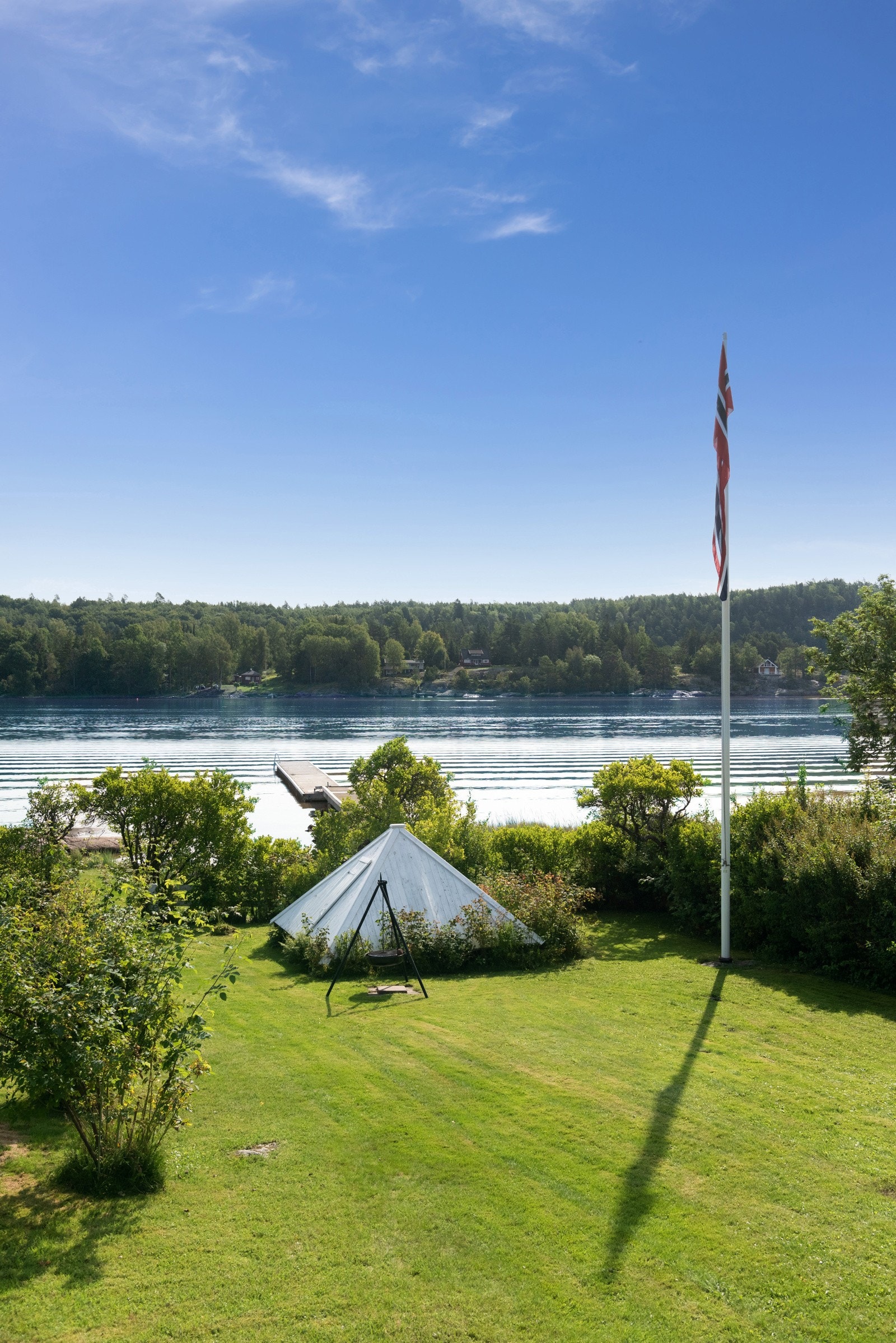 Den gamle brønnen er laget om til bodrom Galleribilde