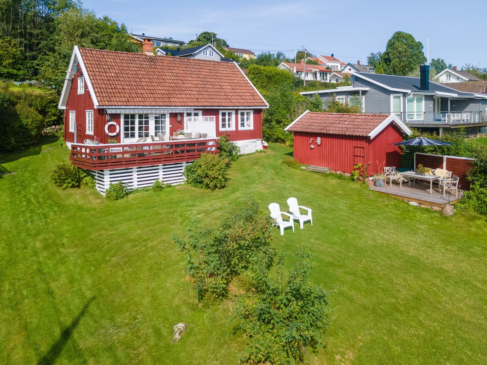 Det er også lagerbod på eiendommen Galleribilde