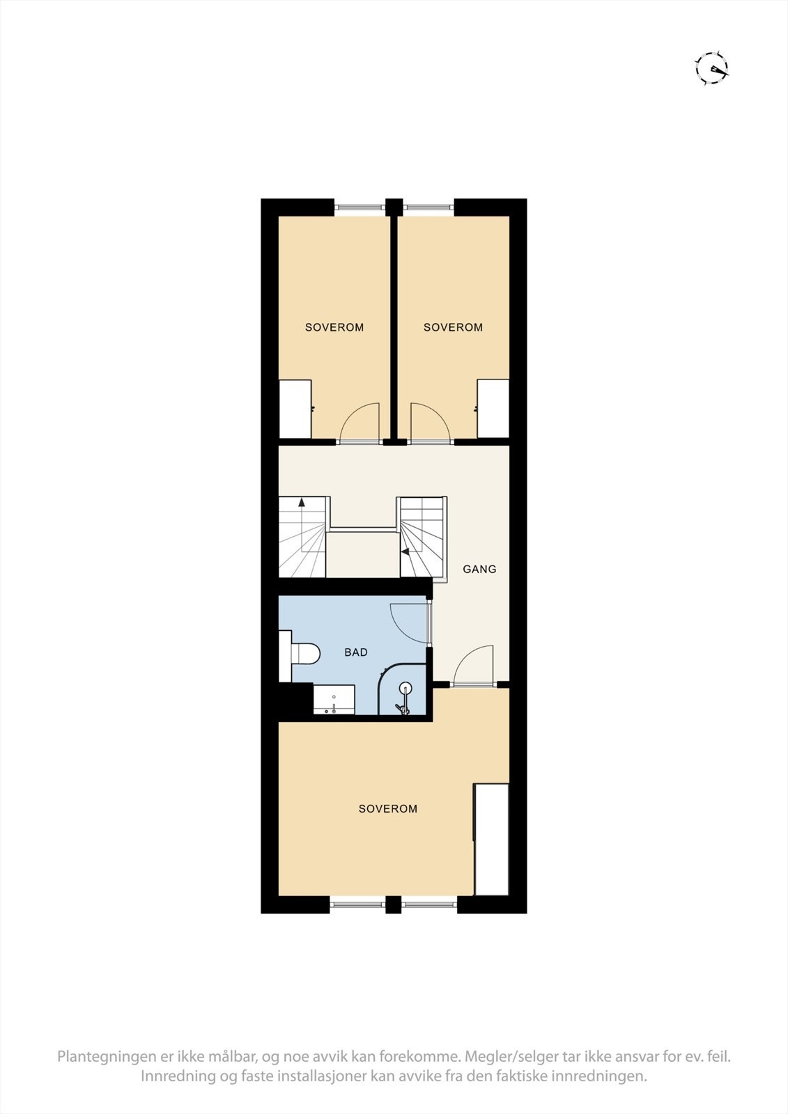 Plantegning 2. etasje. Galleribilde