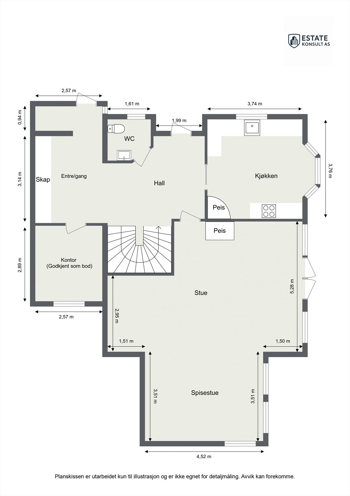 1. etasje Galleribilde