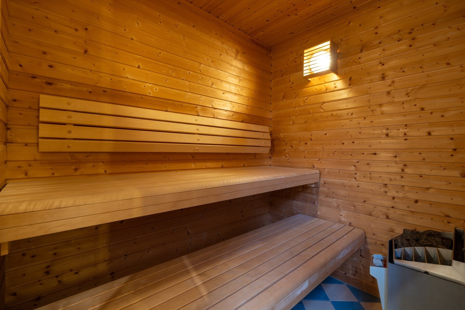 Herlig badstue tilknyttet badet Galleribilde