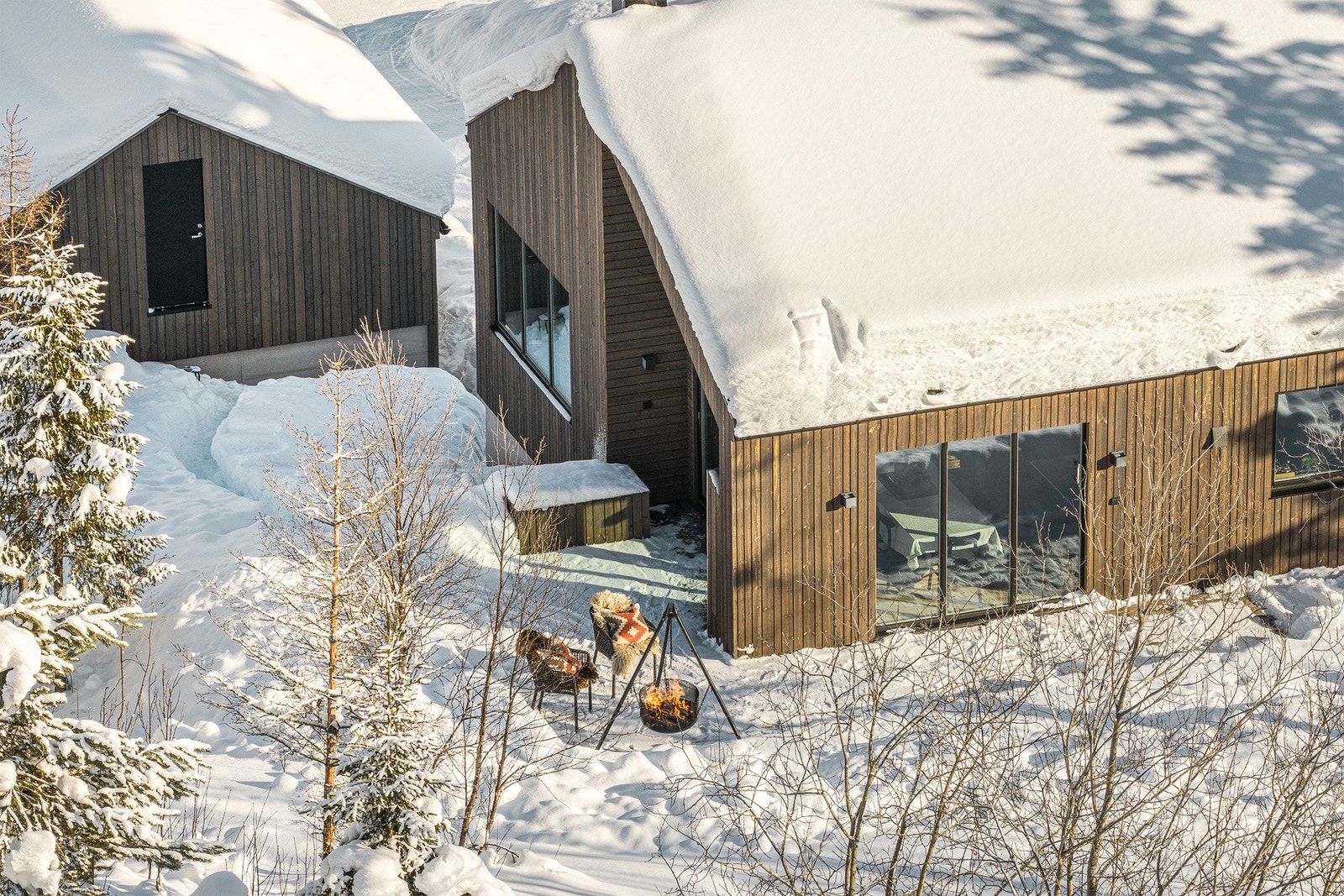 Boligen er bygget i 2021 med lekre påkostede løsninger! Galleribilde