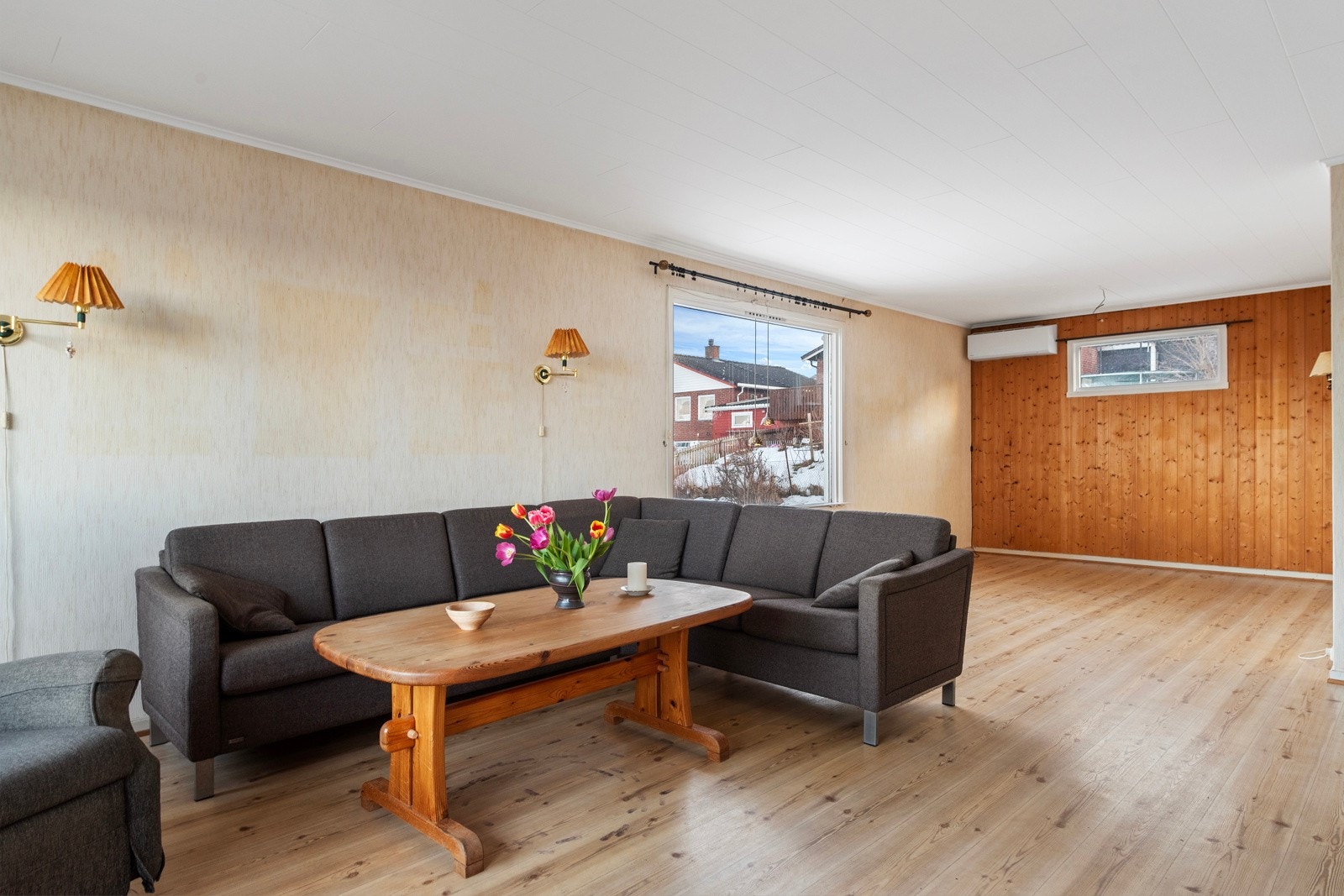 Med endebeliggenhet får man ekstra vindu. Galleribilde