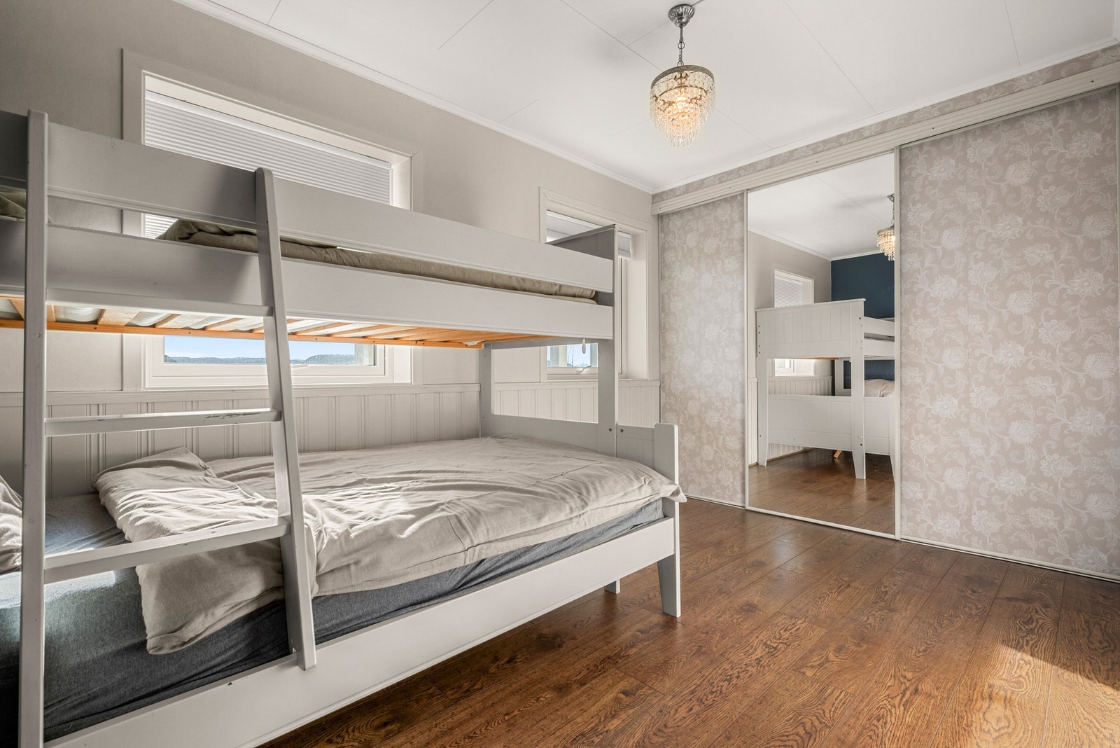 Rom innredet som soverom, rommet måler 12 kvm. Galleribilde