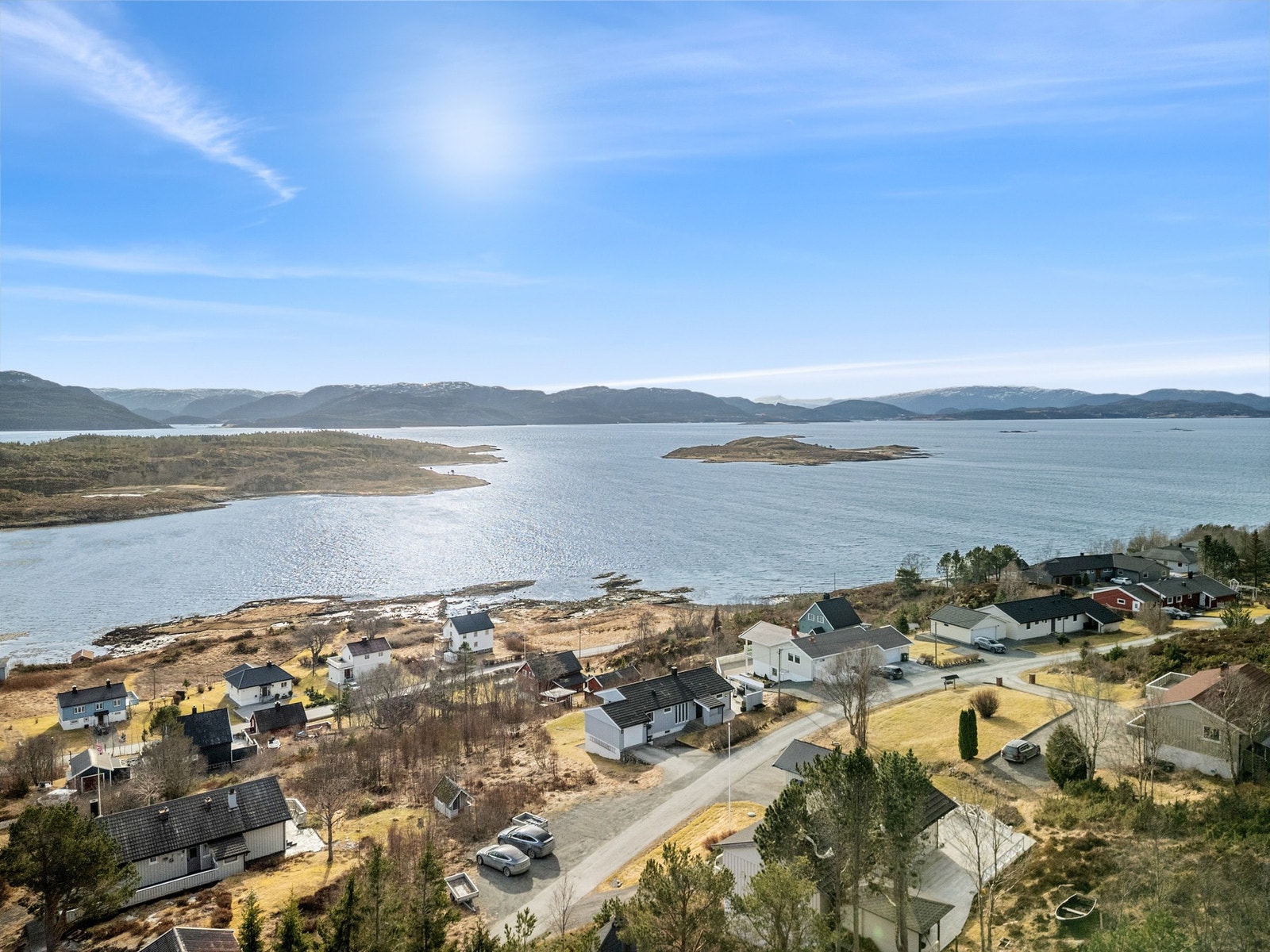 Dette er et lite trafikkert område, perfekt for småbarnsfamilier. Galleribilde