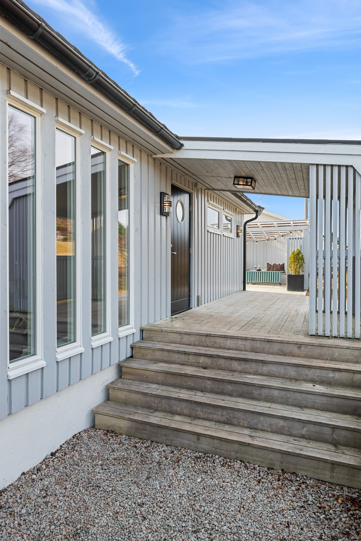 Flott inngangsparti. Galleribilde