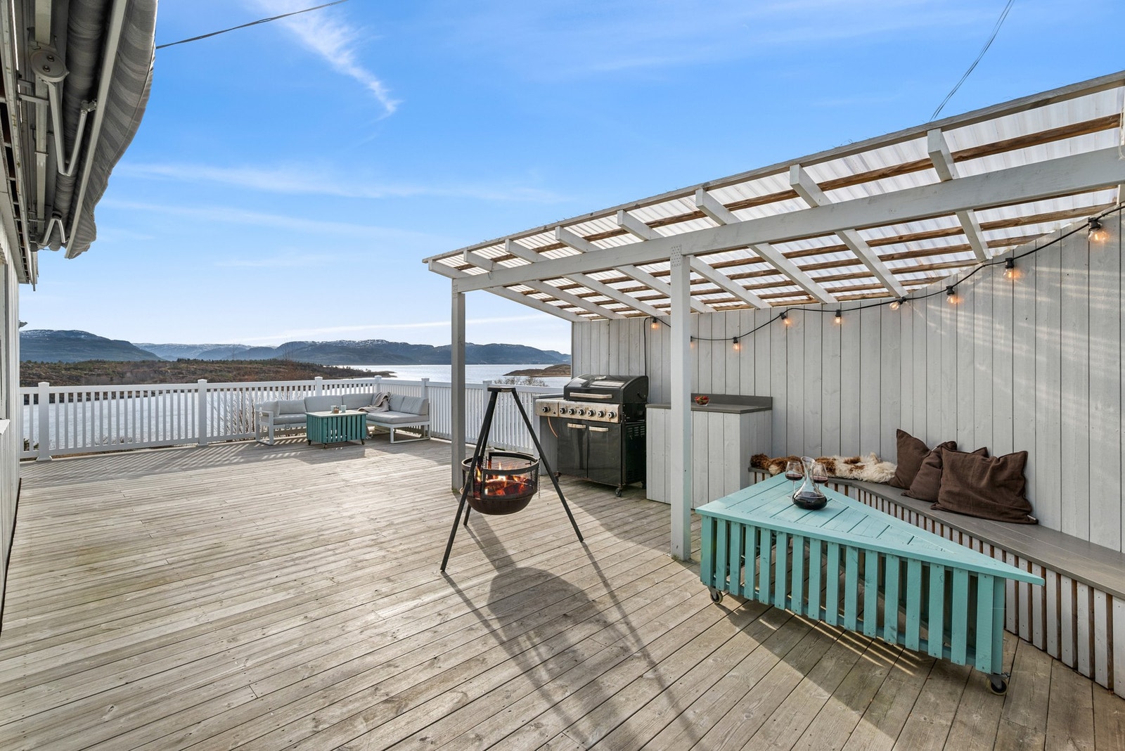 Her kan man samle til både store og små sammenkomster. Galleribilde