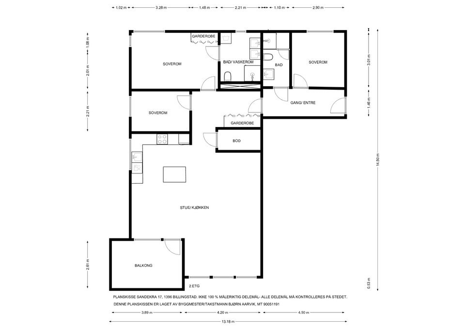 Planskisse. Galleribilde