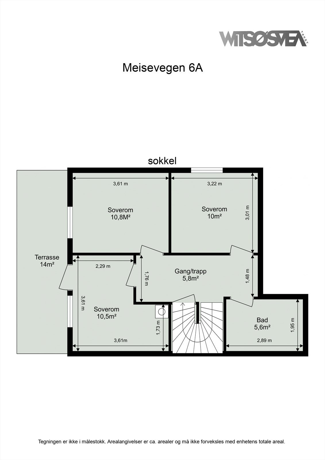 Plantegning sokkel Galleribilde