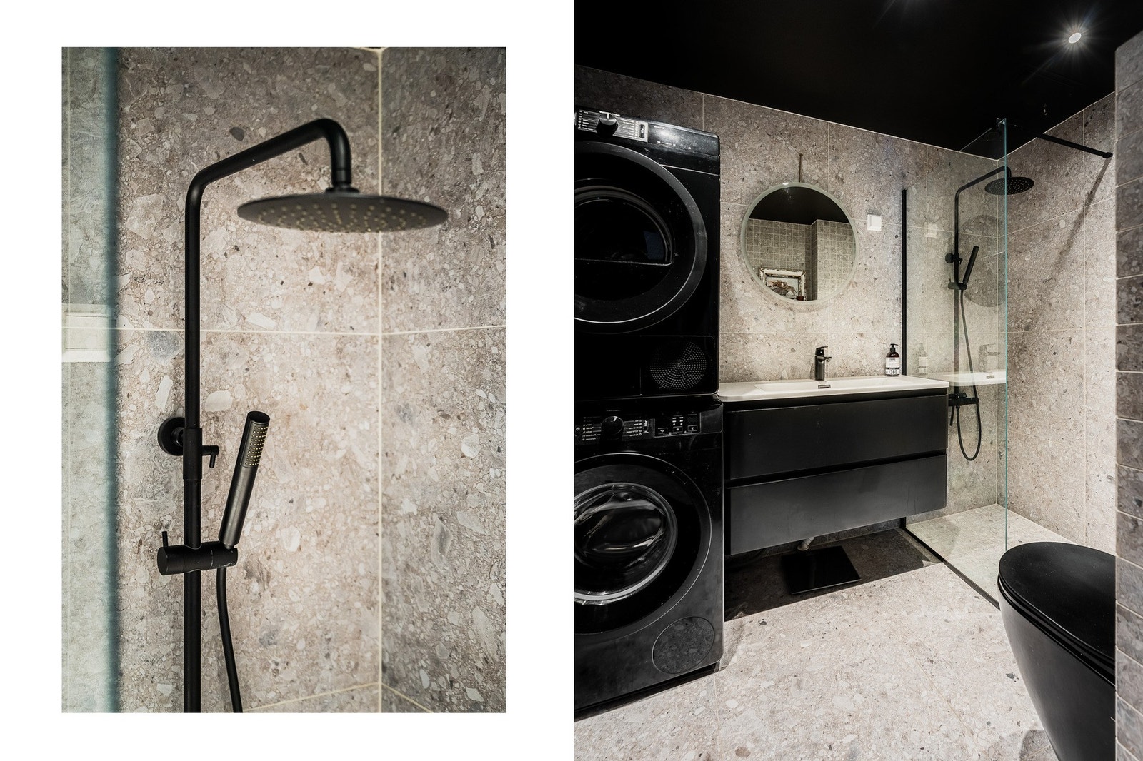 Badet ble oppgradert i 2022 med nye flater og innredning, og har varmekabler, dusjvegg og opplegg for vaskemaskin og tørketrommel. Galleribilde