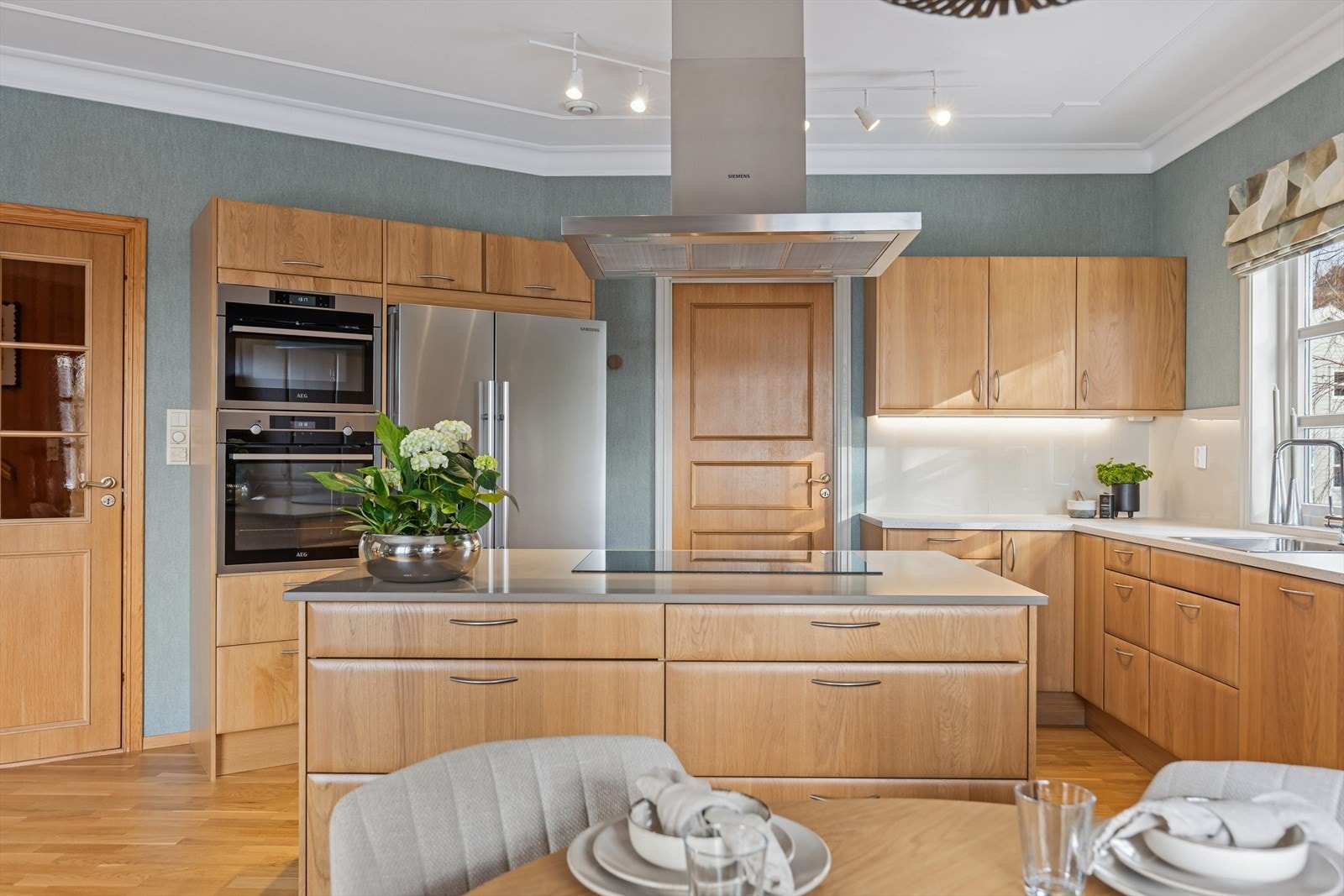 Kjøkken ble modernisert i 2021. Galleribilde