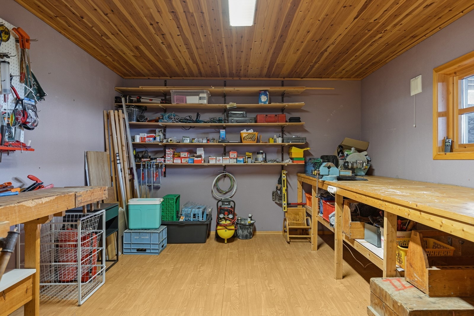 Hobbyrom/soverom. Galleribilde