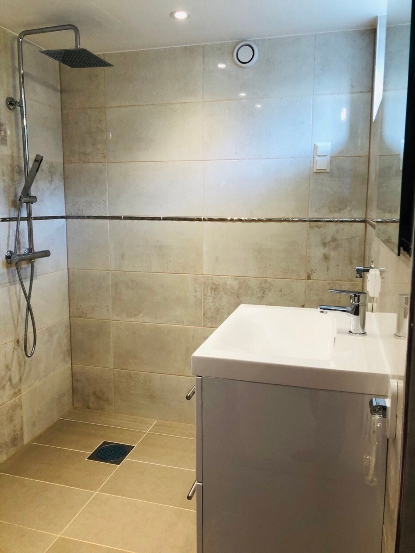 Det er også opplegg for vaskemaskin. Galleribilde