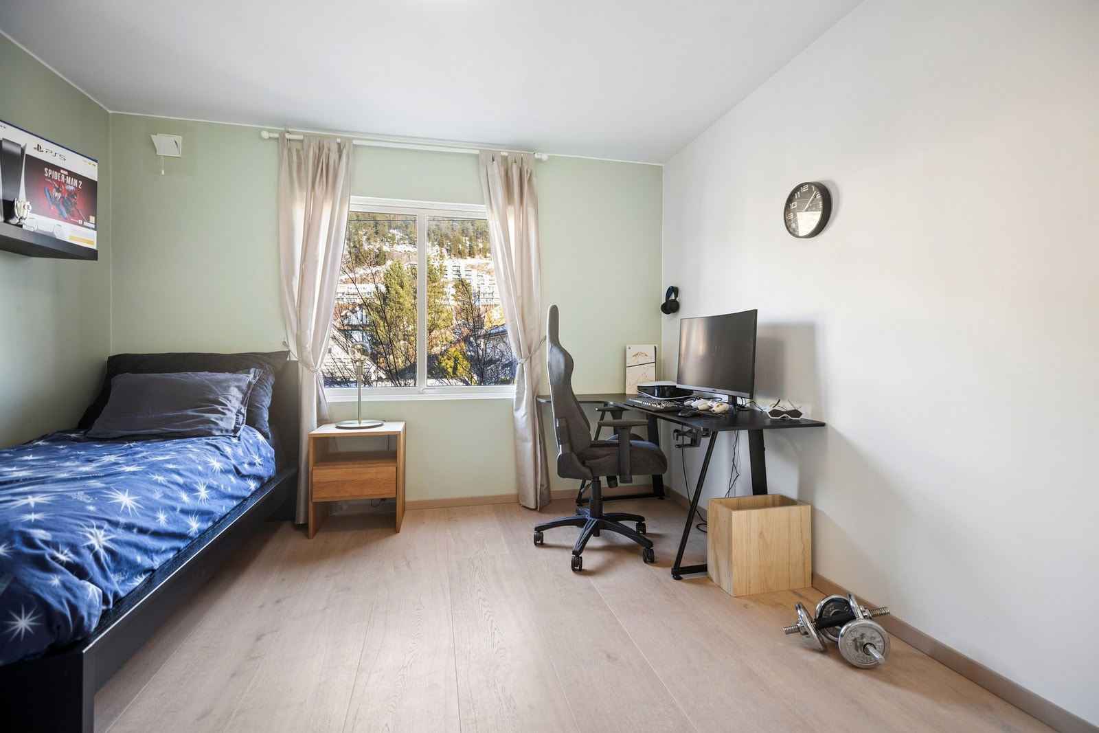 Alle rommene har praktisk utforming og gode innredningsmuligheter. Galleribilde