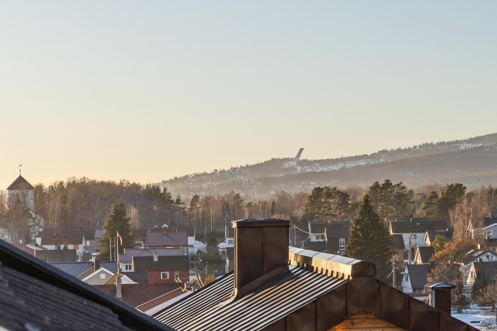 Utsikt fra etasjen. Galleribilde