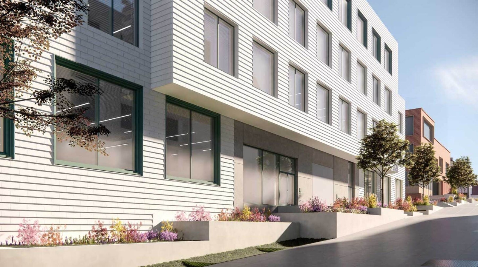 Illustrasjon av Brødregata som miljøgate Galleribilde