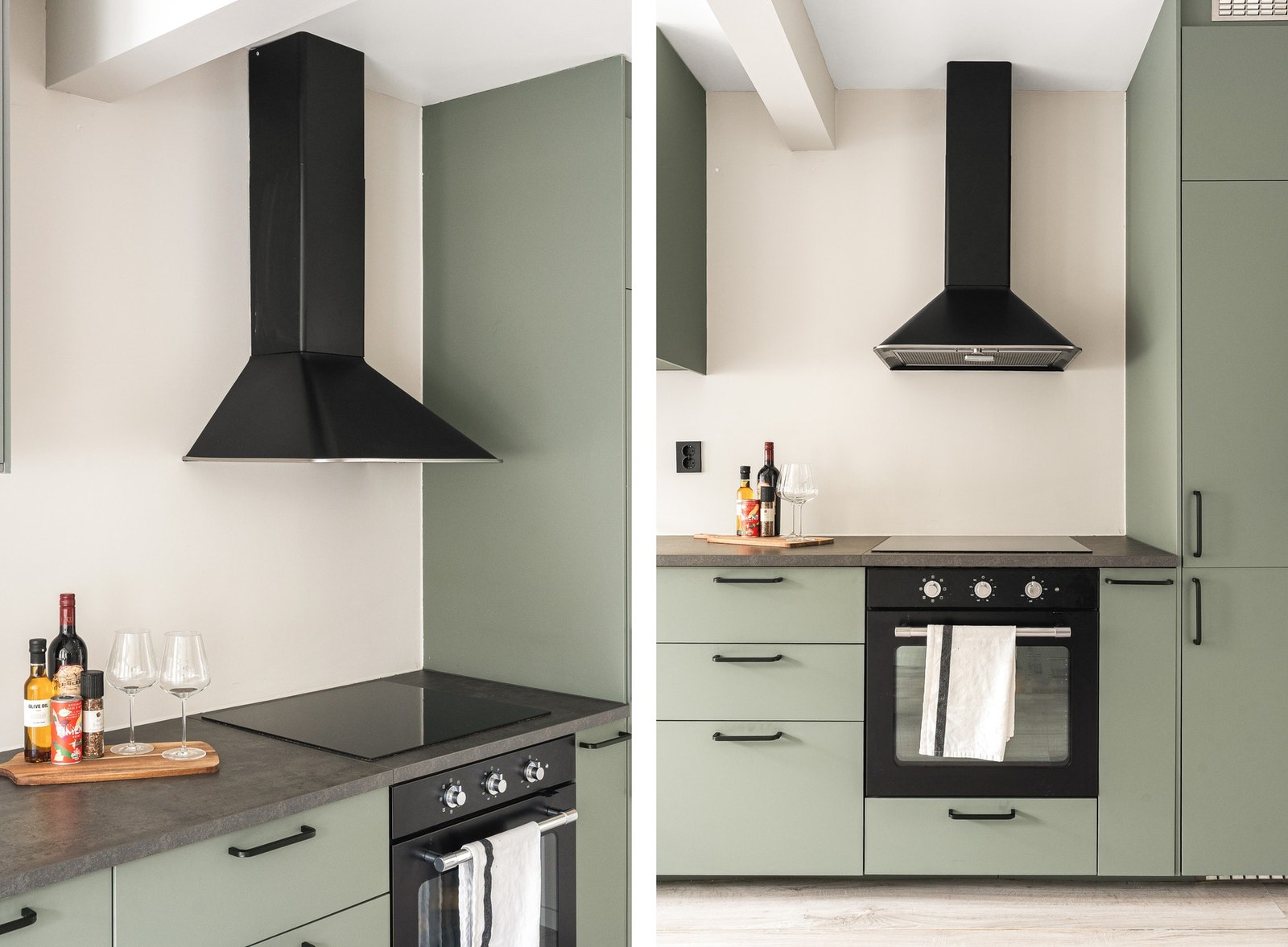 Tidligere eier pusset opp kjøkkenet i 2021. Galleribilde