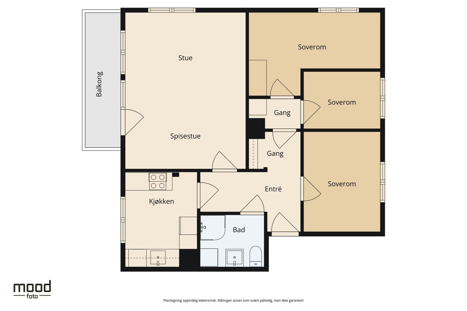 Plantegning. Galleribilde