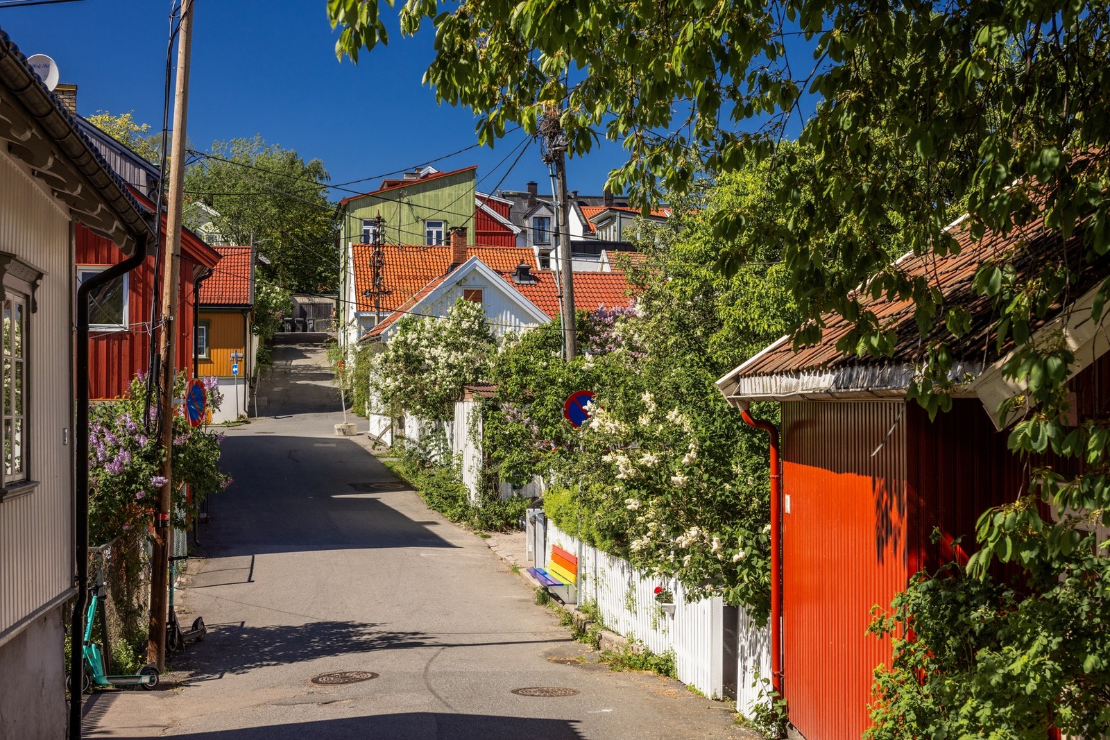 Nabolaget kan by på en av Oslos største og best bevarte trehusbebyggelse på koselige Rodeløkka. Galleribilde