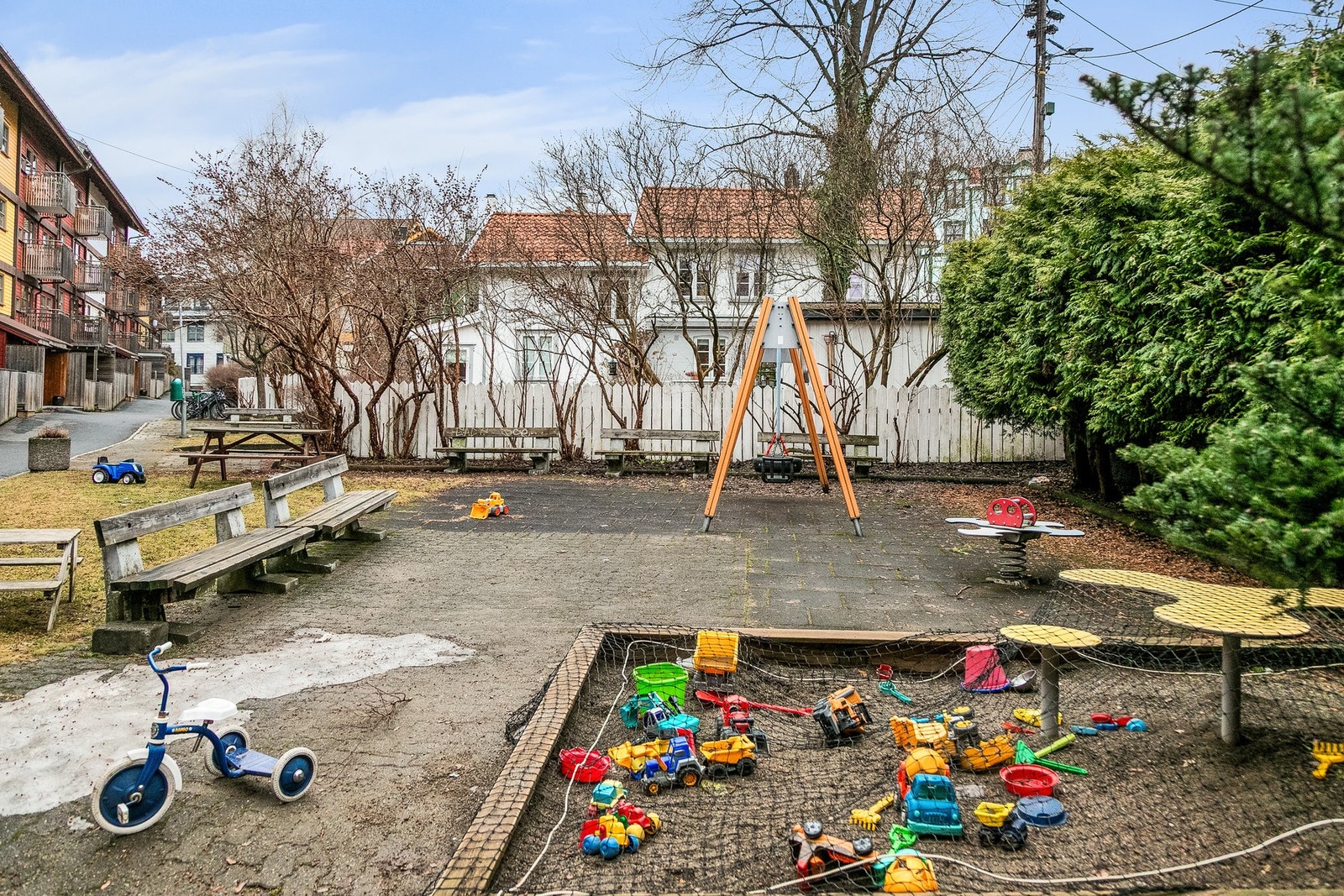 Dette er et perfekt samlingspunkt for lekende barn eller andre sosiale sammenkomster for beboere i alle aldre. Galleribilde