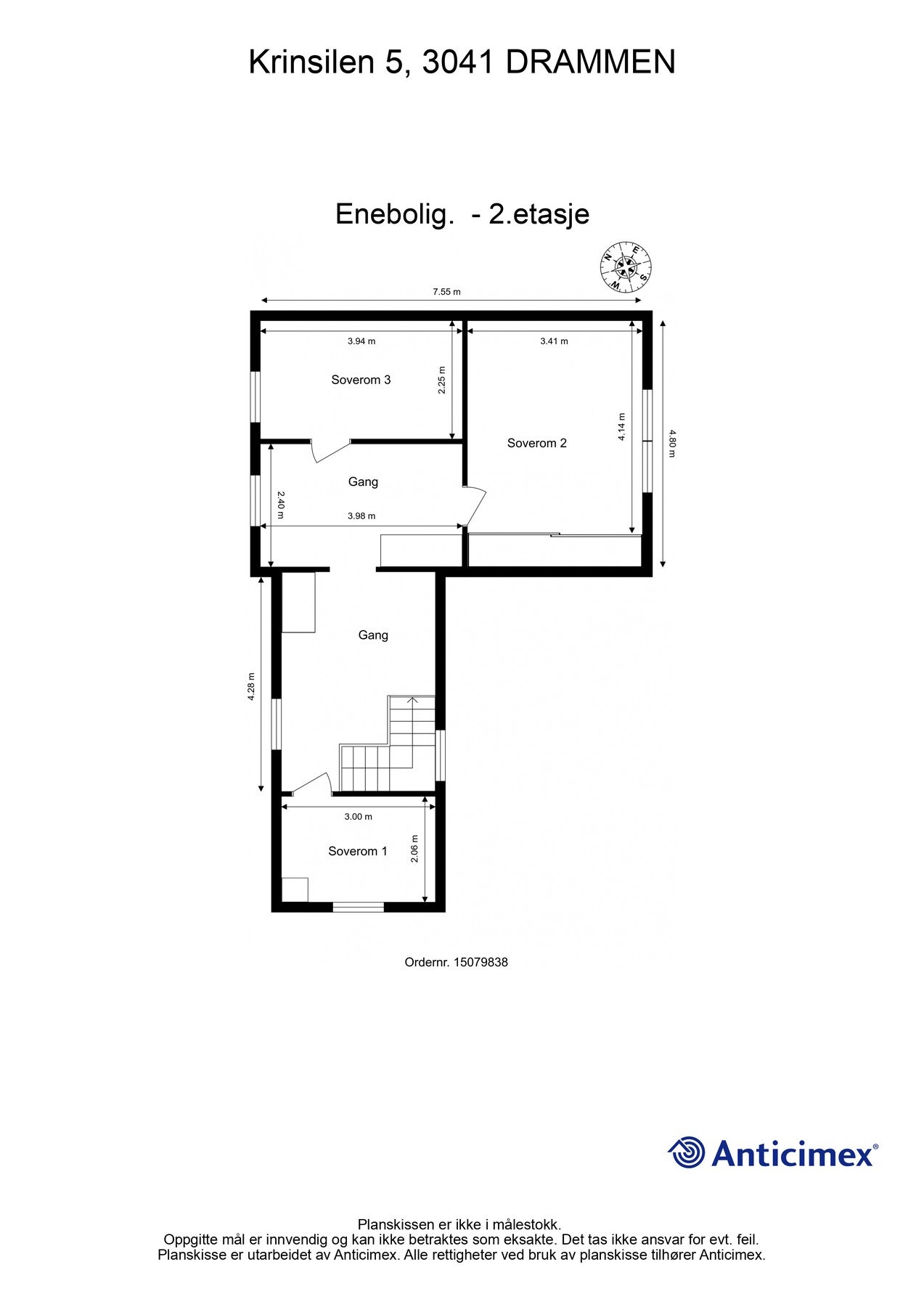 Plantegning 2. Etasje Galleribilde