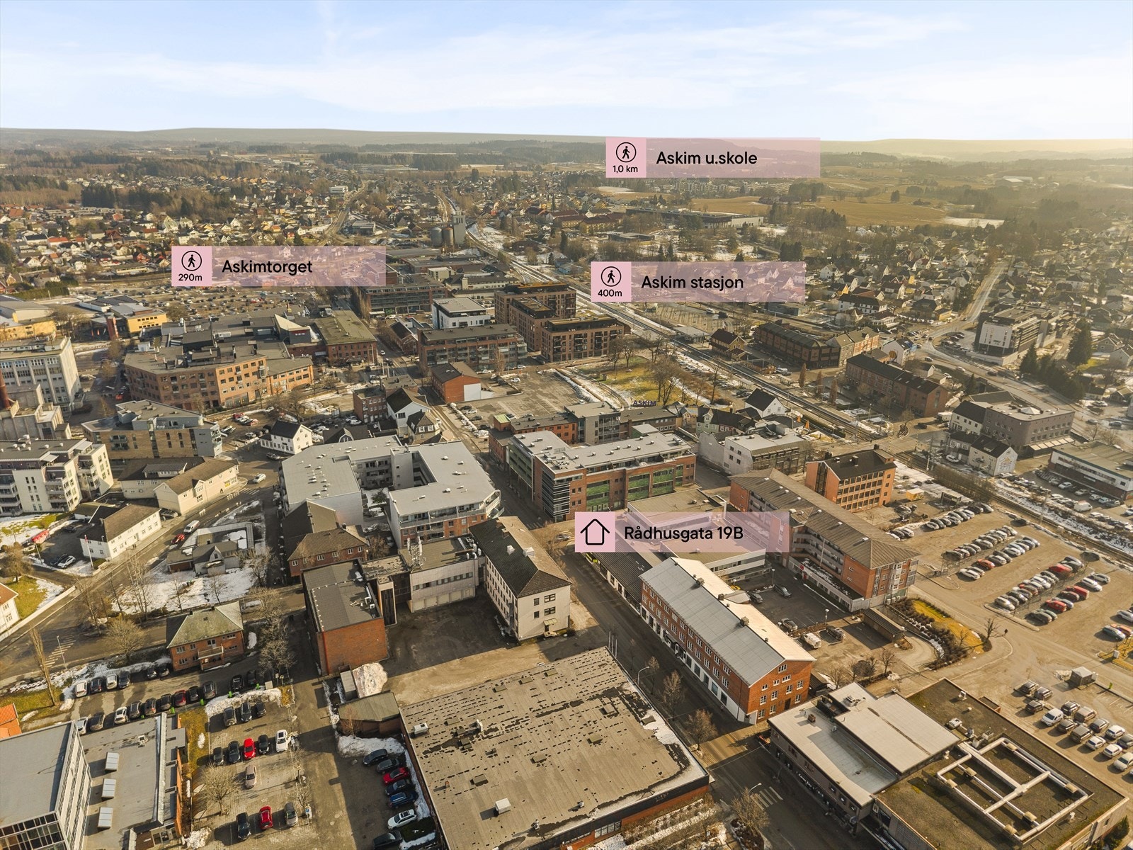 Dronefoto Galleribilde