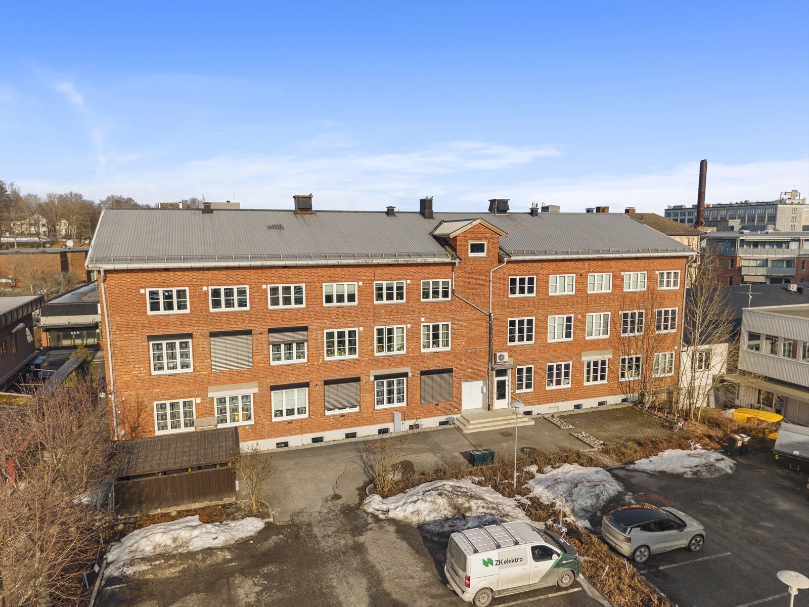 Dronefoto Galleribilde