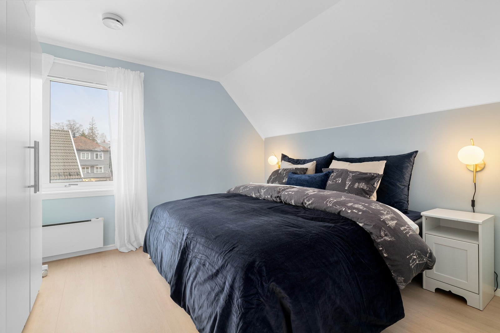 - Hovedsoverommet vender mot rolige omgivelser - Galleribilde