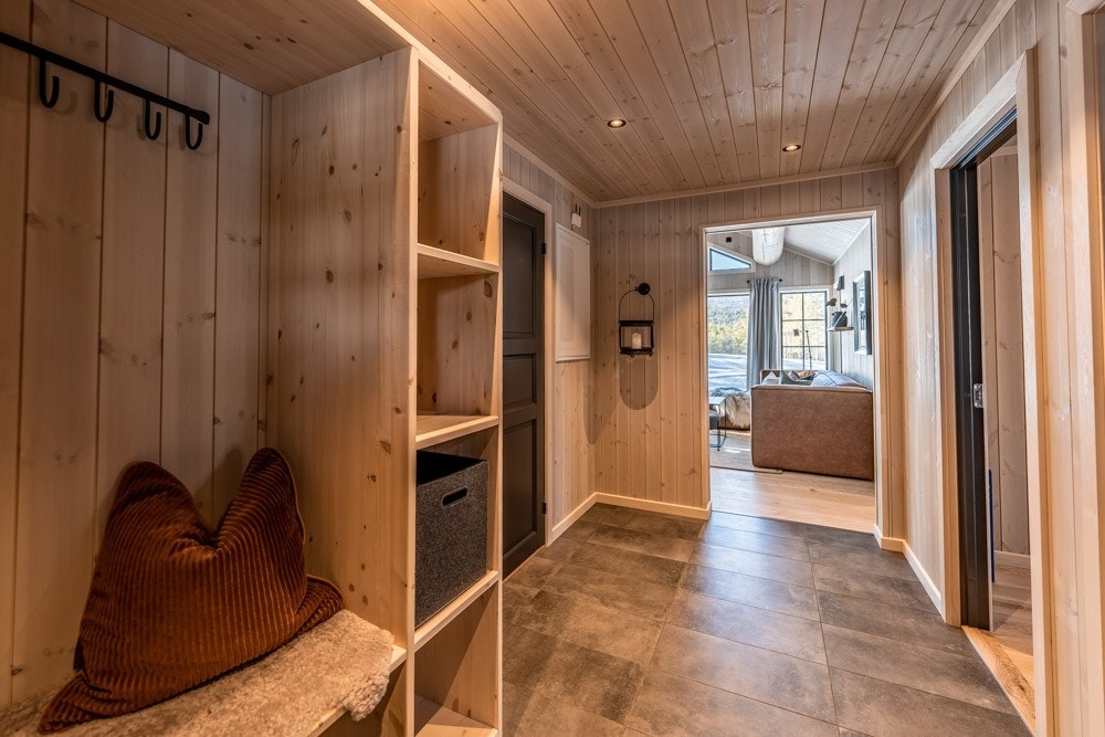 Inspirasjonsbilde fra vår visningshytte Rå99, leveransen kan avvike. Galleribilde