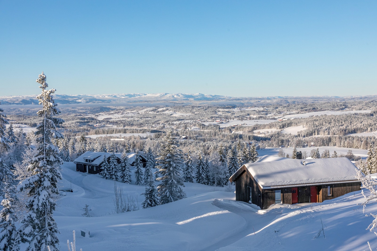 Utsikt mot Norefjell Galleribilde